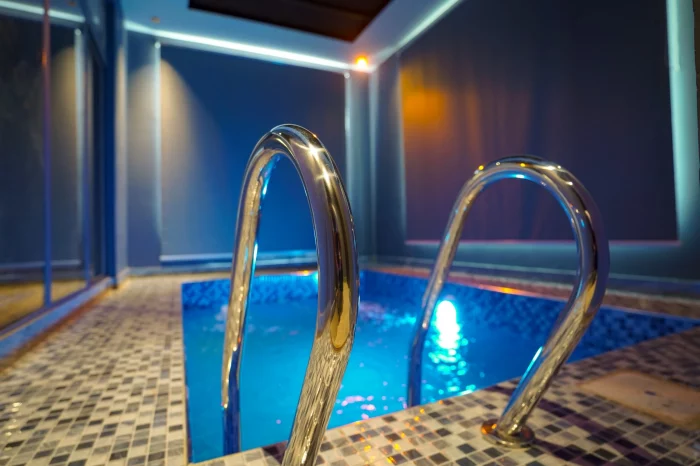 heated swimming pool in skardu